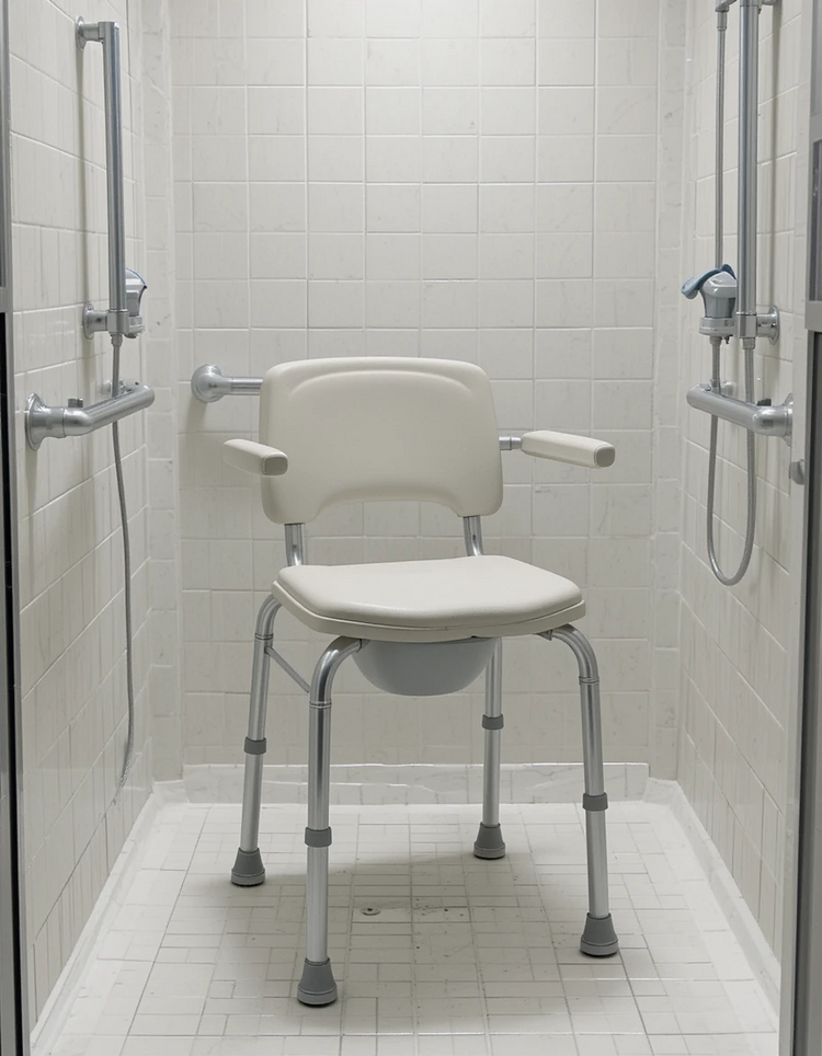 Stationery Shower Chair