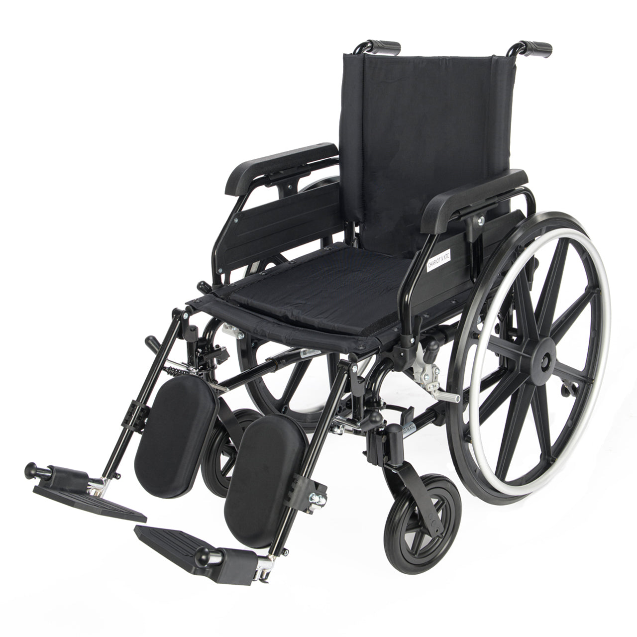 Chariot IV XTC Wheelchair - K4 – Removable Desk Arms with Elevating Leg Rests