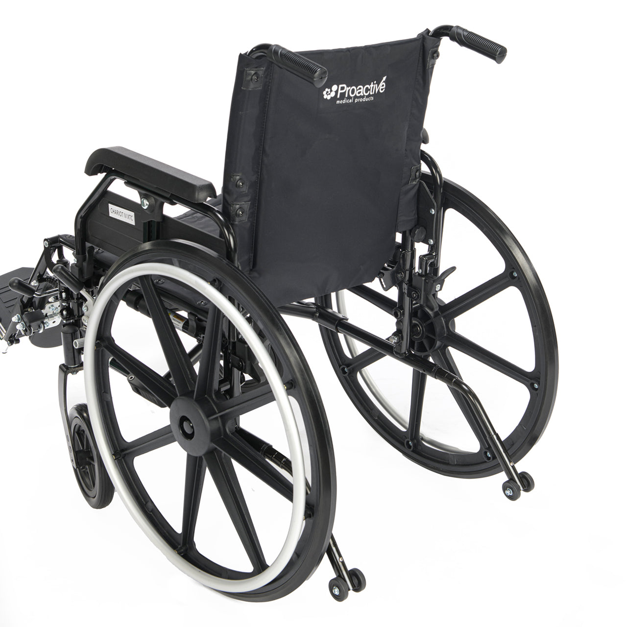 Chariot IV XTC Wheelchair - K4 – Removable Desk Arms with Elevating Leg Rests