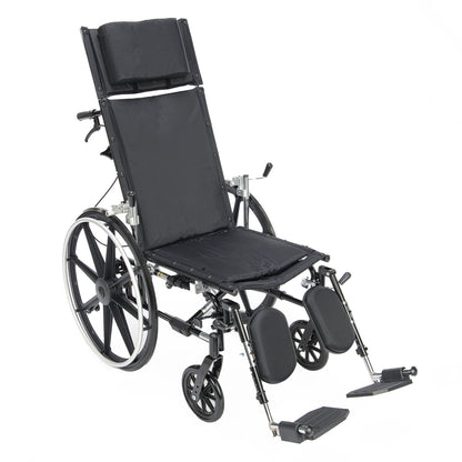 Chariot IV XTC-RC Reclining Wheelchair – Desk Arms with Elevating Leg Rests