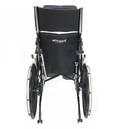 Chariot IV XTC-RC Reclining Wheelchair – Desk Arms with Elevating Leg Rests