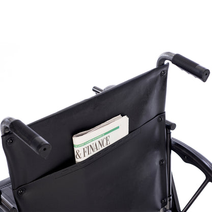 Chariot II Wheelchair-K2 – Full Arms with Swing-Away Footrests