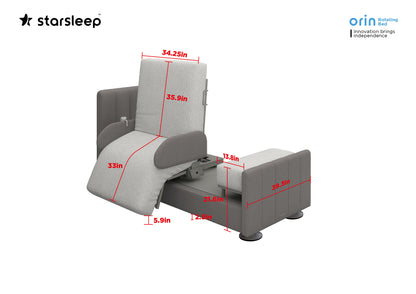Starsleep® Orin Rotating Bed